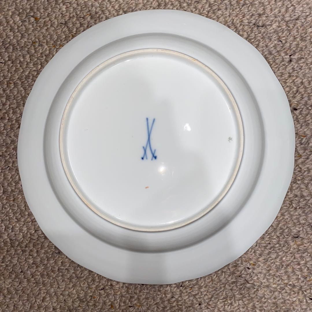 マイセン 大皿 24cm 5枚セット スクラッチ無し - メルカリ