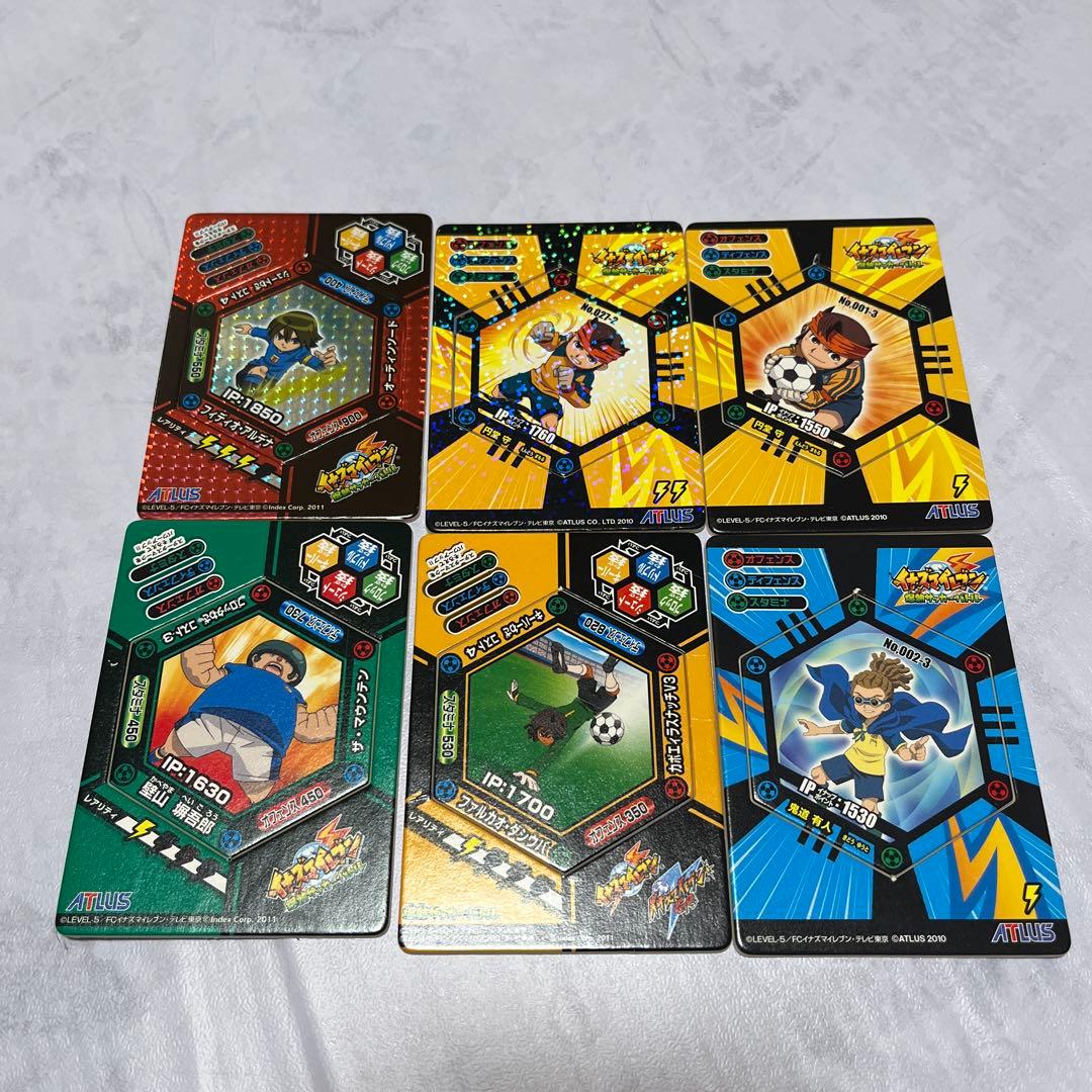 イナズマイレブン イナップ 爆熱サッカーバトル 6枚まとめ売り - メルカリ