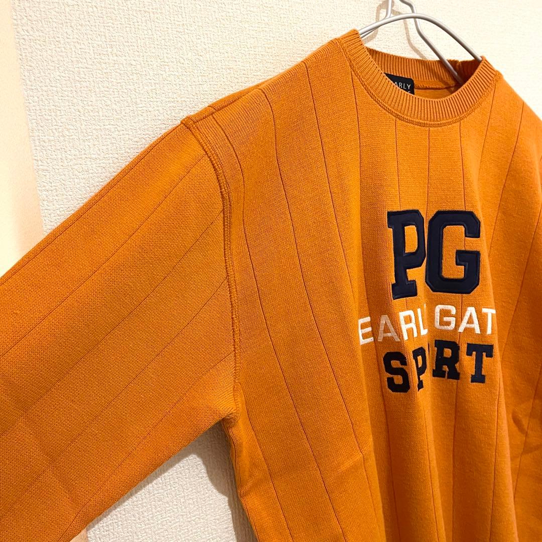 未使用級 日本製 PEARLY GATES GOLF ストライプ セーター