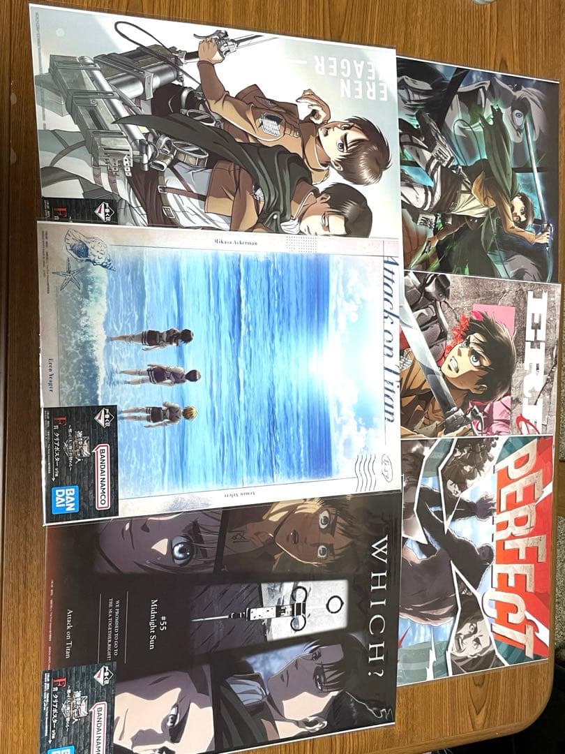 未開封）一番くじ進撃の巨人 ラストワン賞 B賞 D賞 下位