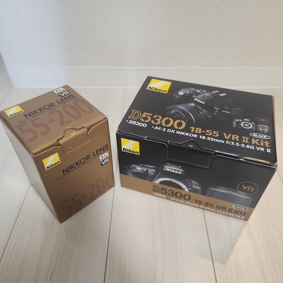 Nikon D5300 ダブルズームキット2 ブラック