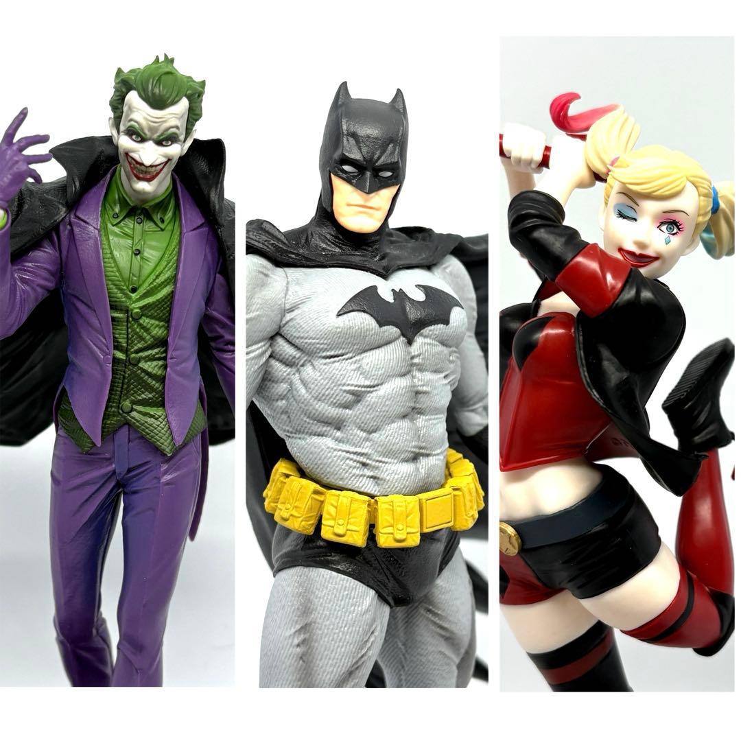 バットマン ジョーカー ハーレイクイン フィギュア DC ACT/CUT セット