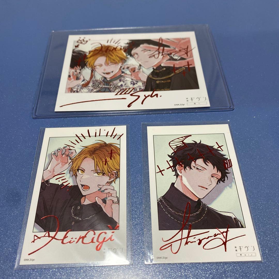 ギヴン　ムビチケ特典　柊mix 描き下ろし　チェキ風カード　箔押し　3点セット TICKET | 『映画 ギヴン 柊mix』公式サイト