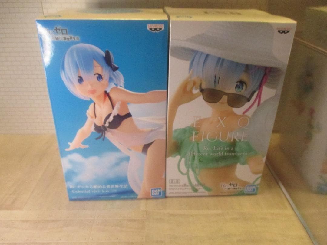 【送込未開封】セガ　他　リゼロ　Reゼロ　プライズフィギュア　レム　ラム　15体