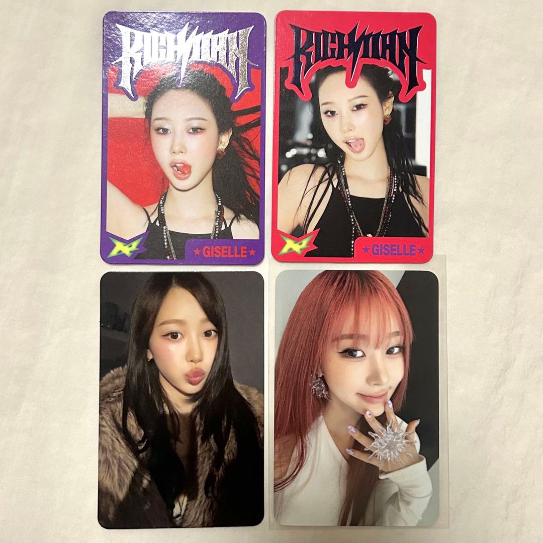 aespa ジゼル トレカ RichMan MD ポップアップ - メルカリ