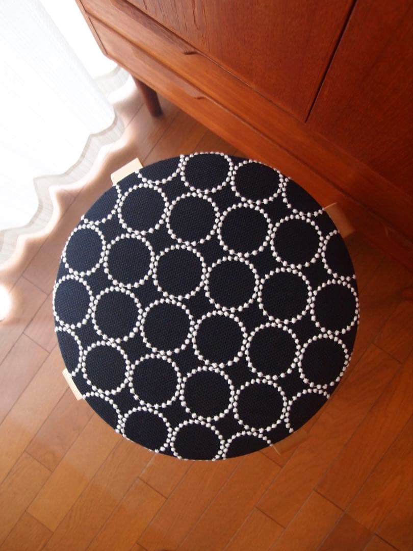 tamtamさん専用 ミナペルホネン ハンドメイド 丸スツール 2脚セット 生地