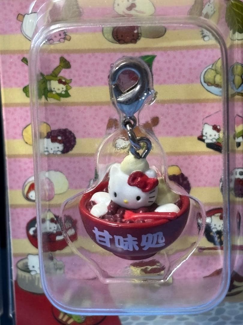 ご当地キティ　甘味処バージョン　和菓子　うさぎまん　くりいむ白玉　2点セット