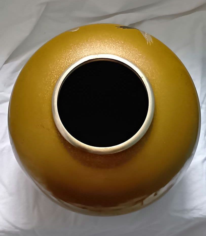 七宝焼 花びん ⑭