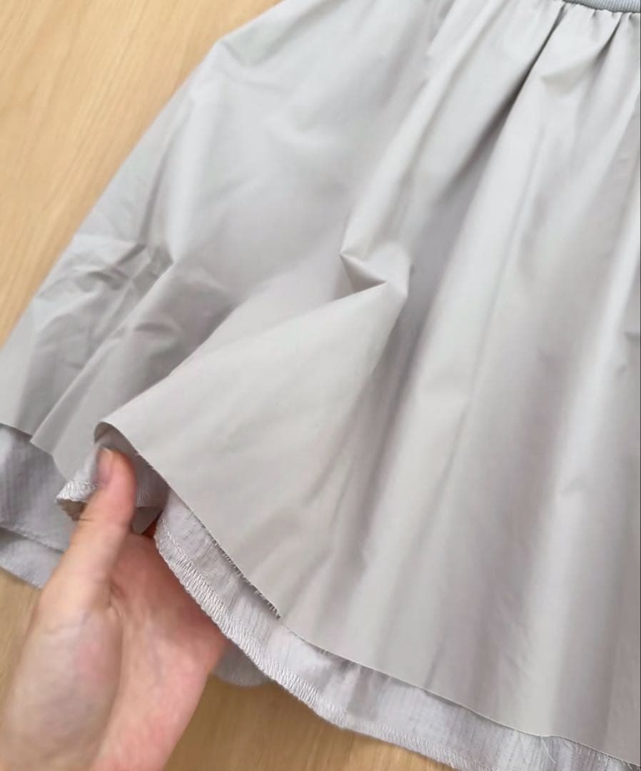 coyseioスカート ライトグレー