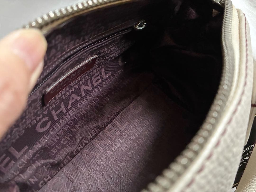 マーチ 様♡CHANEL キャビアスキン　フリンジ ハンドバッグ