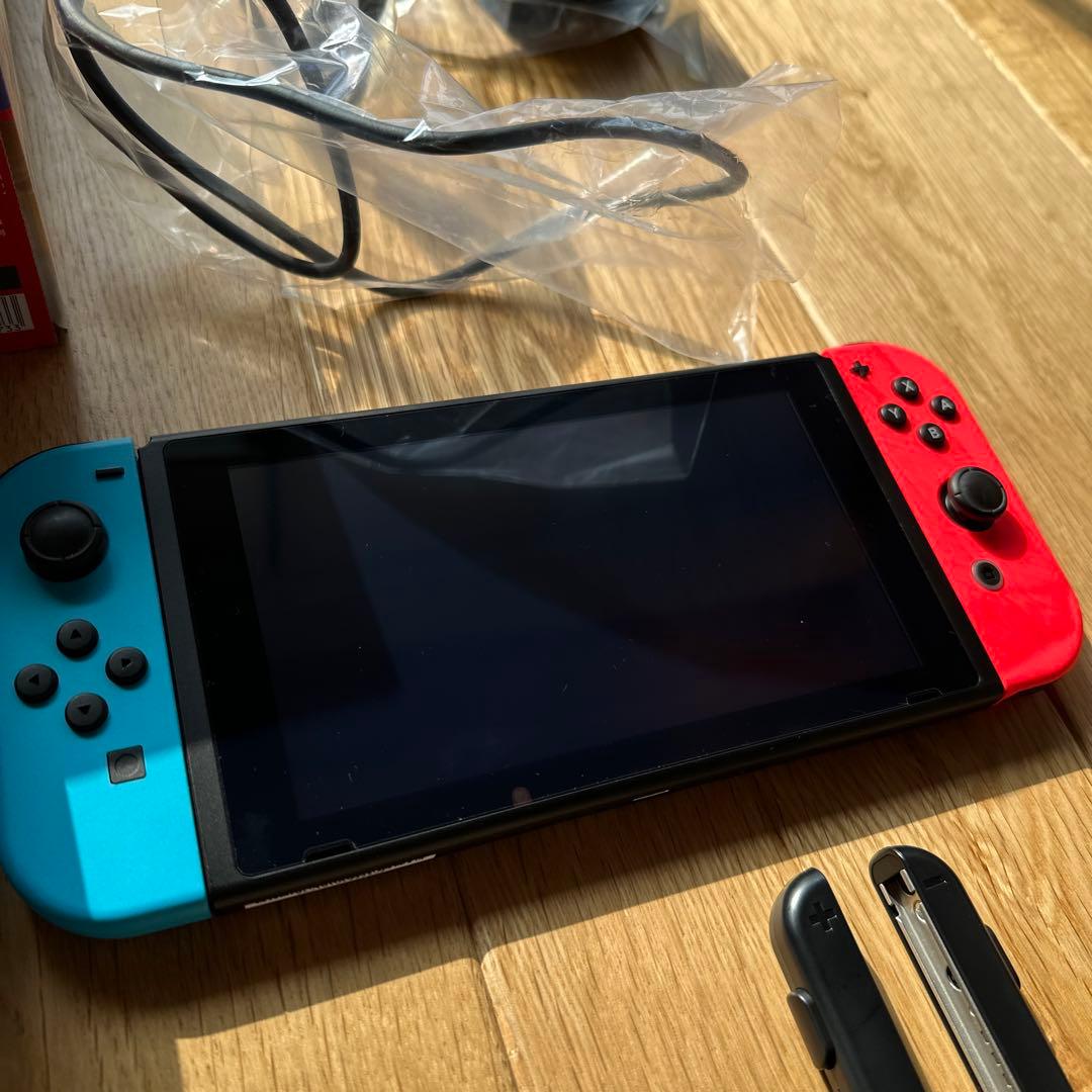 Nintendo Switch 本体 赤/青　全セット