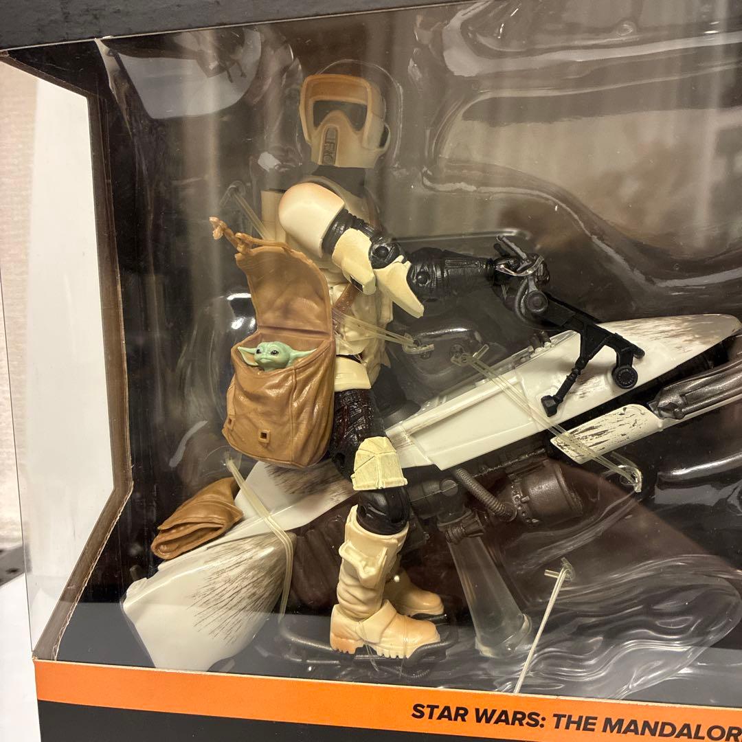 ブラックシリーズ　スピーダーバイク　スカウトトルーパー