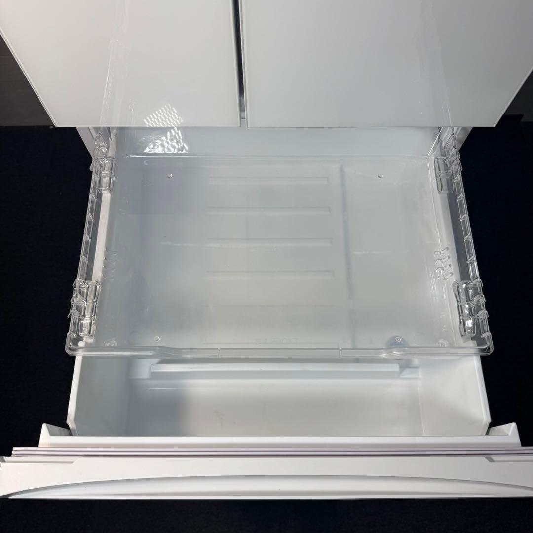 東芝 大型 冷蔵庫 600L 2021年 6ドア ガラスパネル d4806