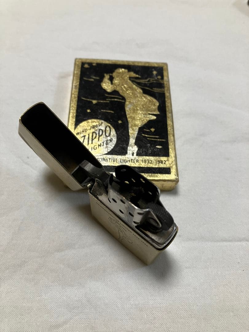 Zippo コメモラティブ1982年製 50周年記念ウィンディモデル - メルカリ