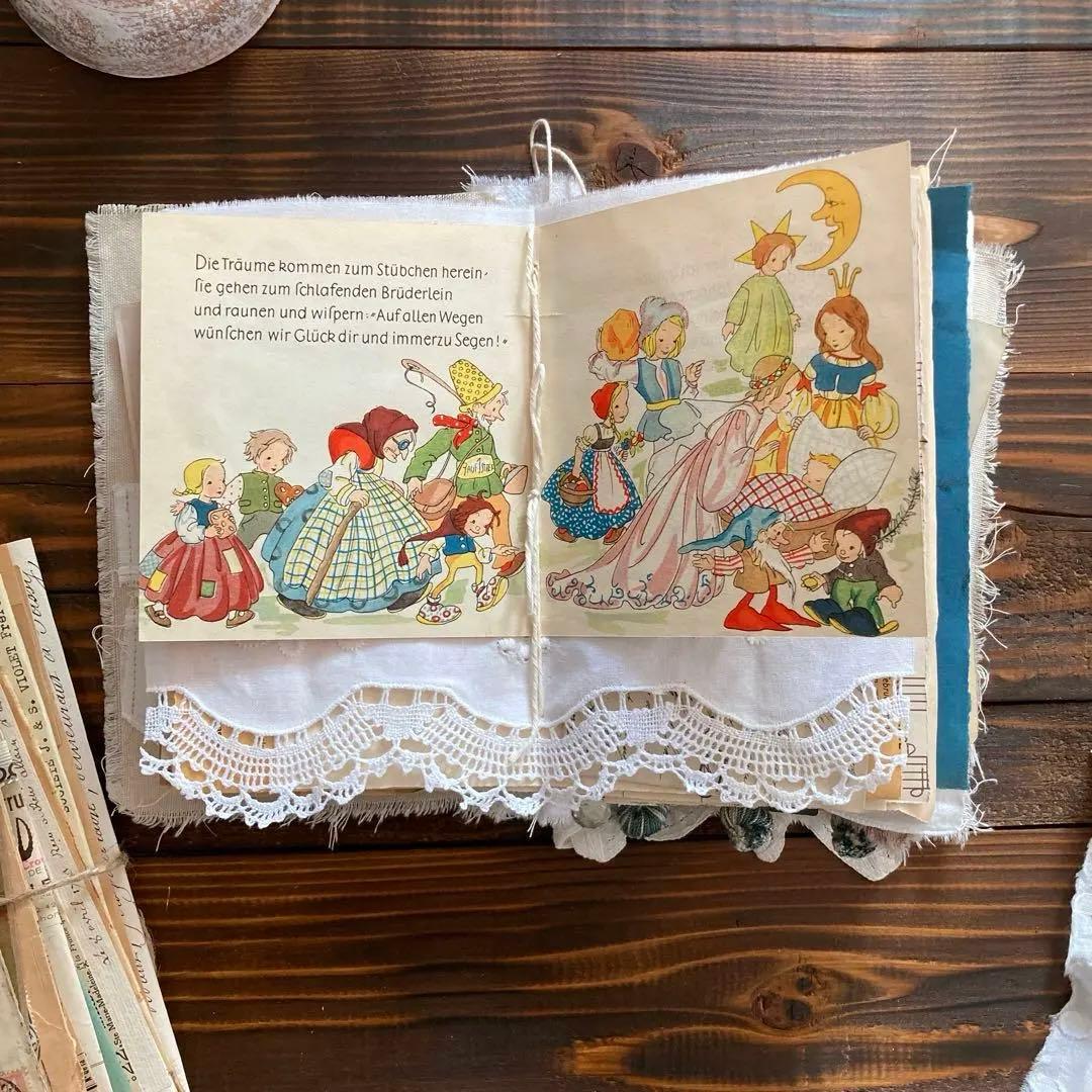 ジャンクジャーナル　junk journal雑記帳　エフェメラセット