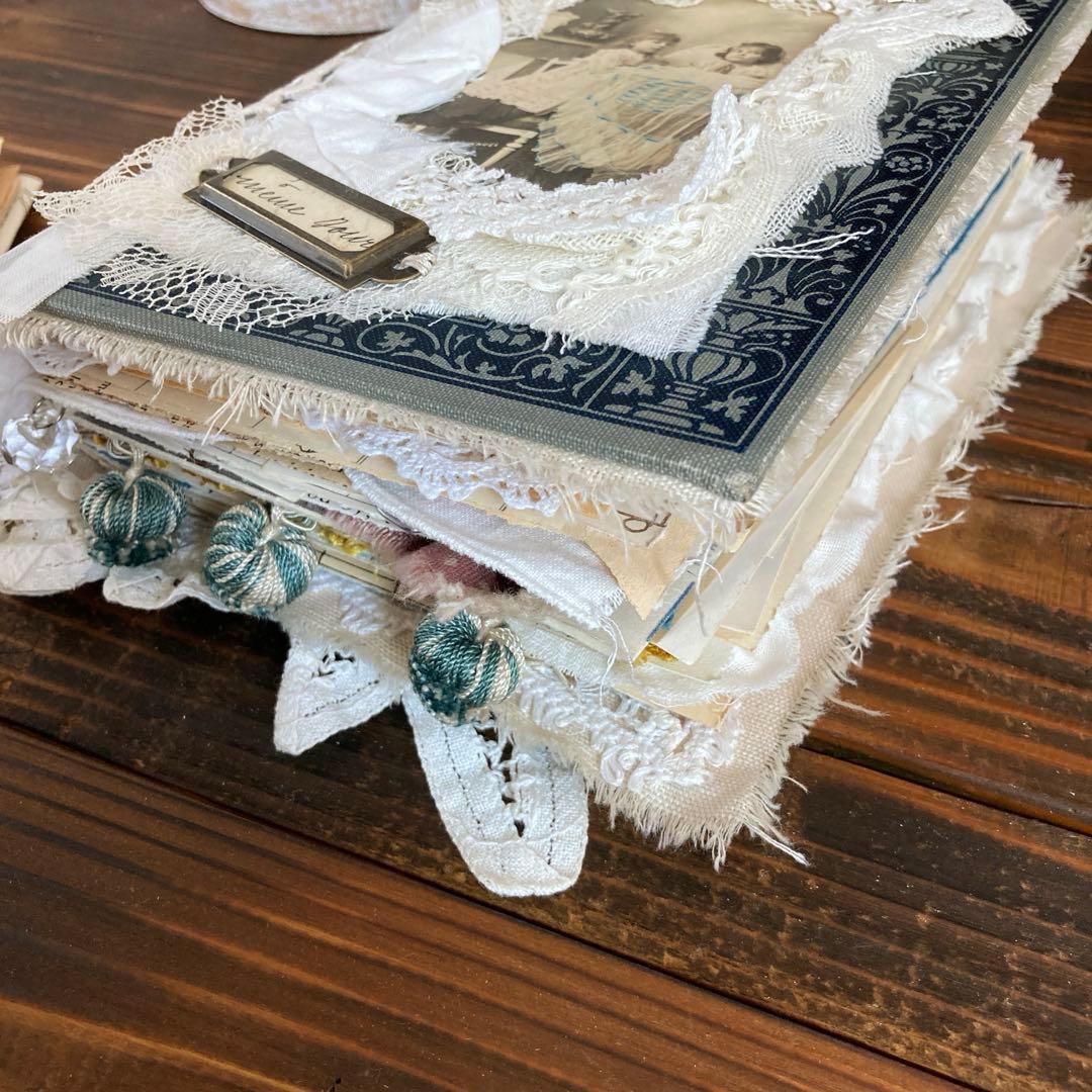 ジャンクジャーナル　junk journal雑記帳　エフェメラセット