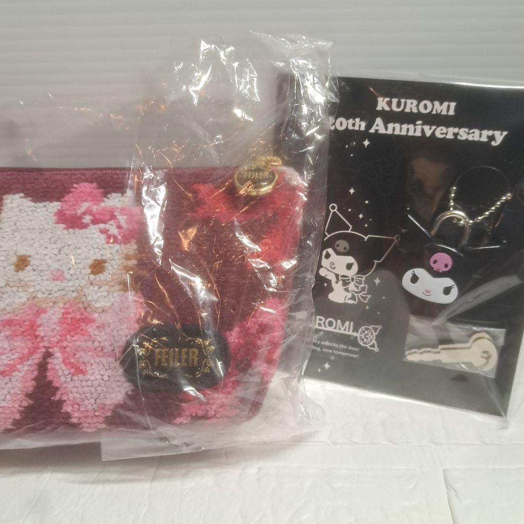 新品 未開封】FEILER ハローキティ ポーチ サンリオ