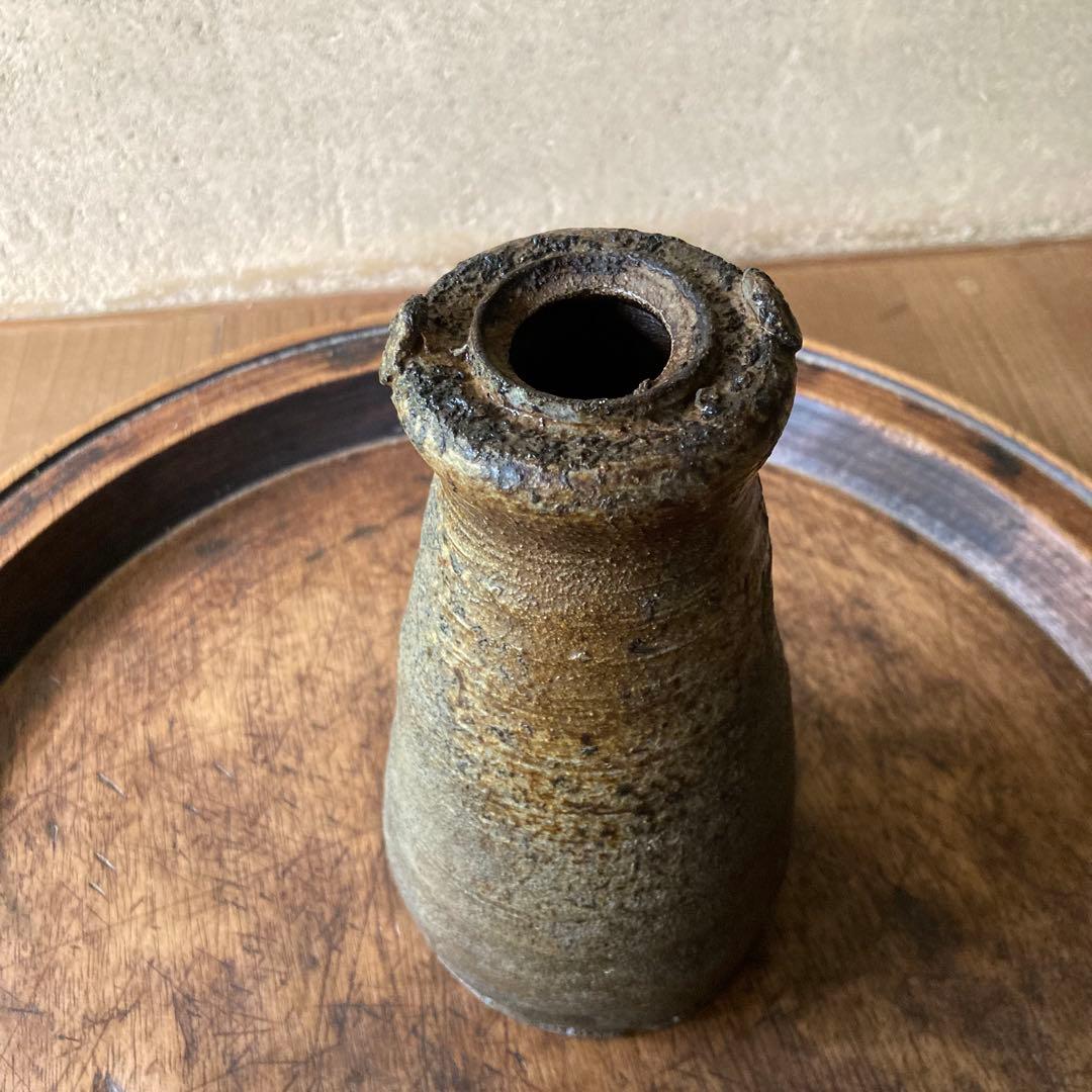 備前焼　古備前　江戸時代　花器　花入　花瓶　お茶道具　骨董　アンティーク　古道具