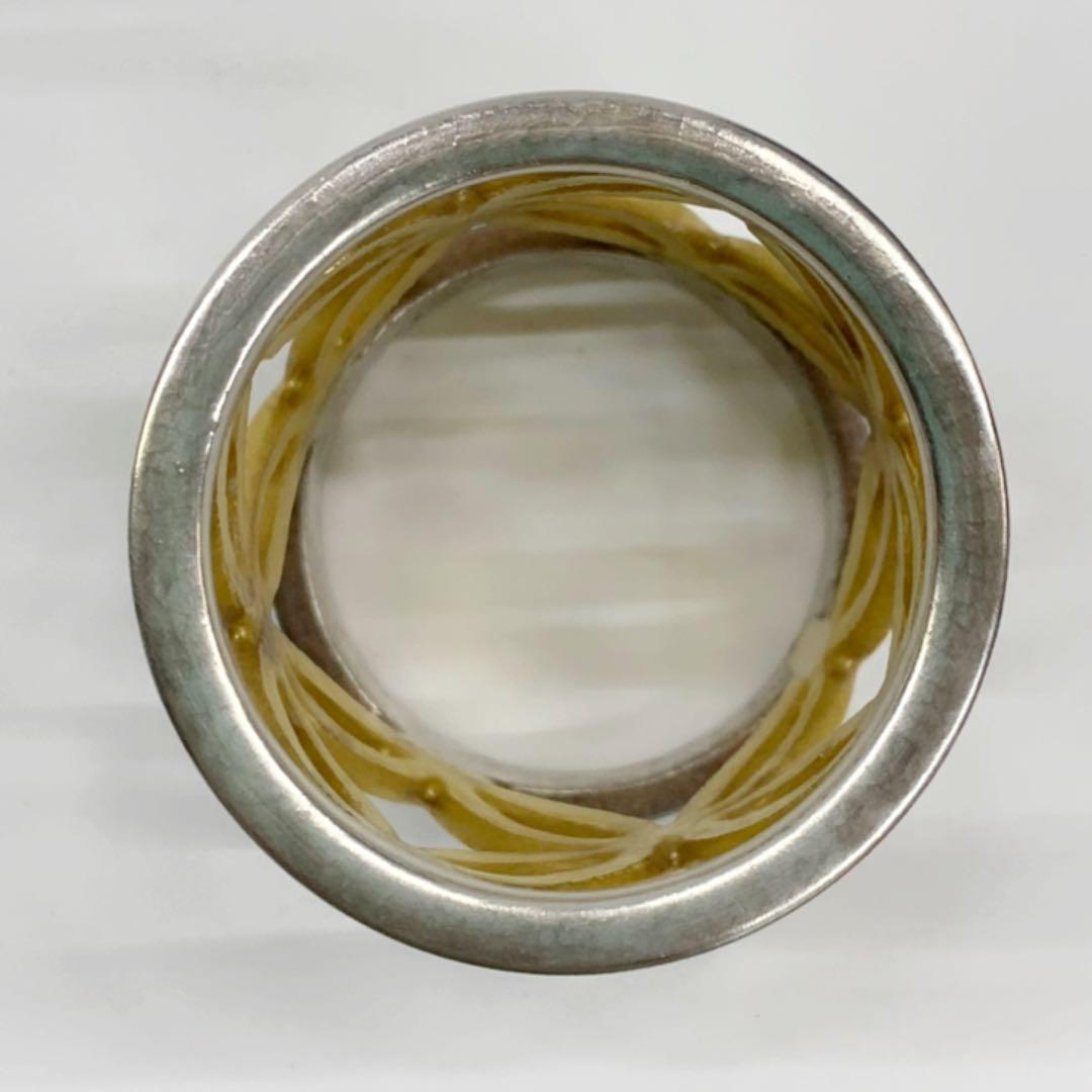 蓋置 仁清金銀七宝透し】中村秋峰