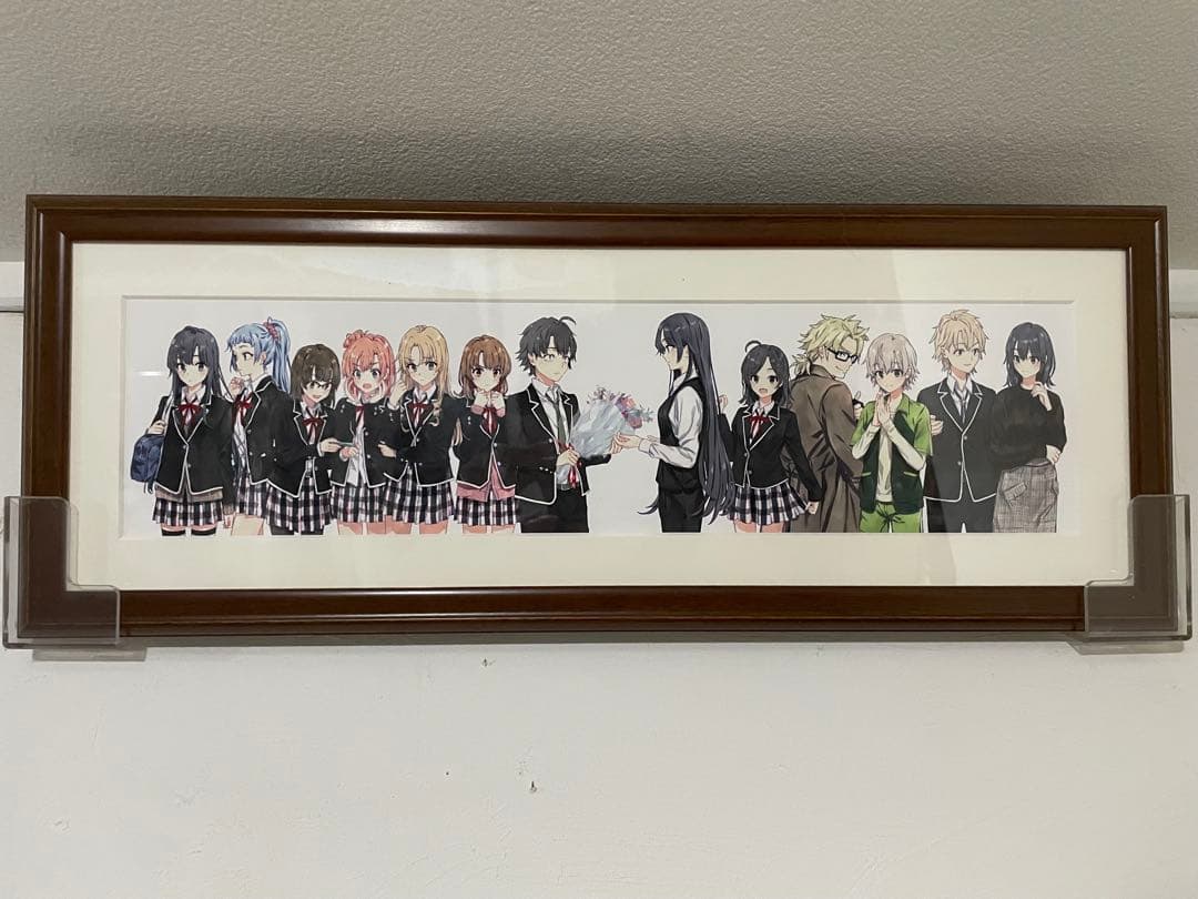 俺ガイル 完結記念 プリマグラフィ 複製原画 コミケ限定品】俺ガイル プリマグラフィ(直筆サイン・シリアルNo入り