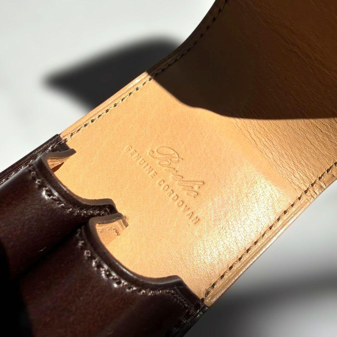 brelio ブレイリオ コードバン ペンケース2本差し【未使用品】の通販は