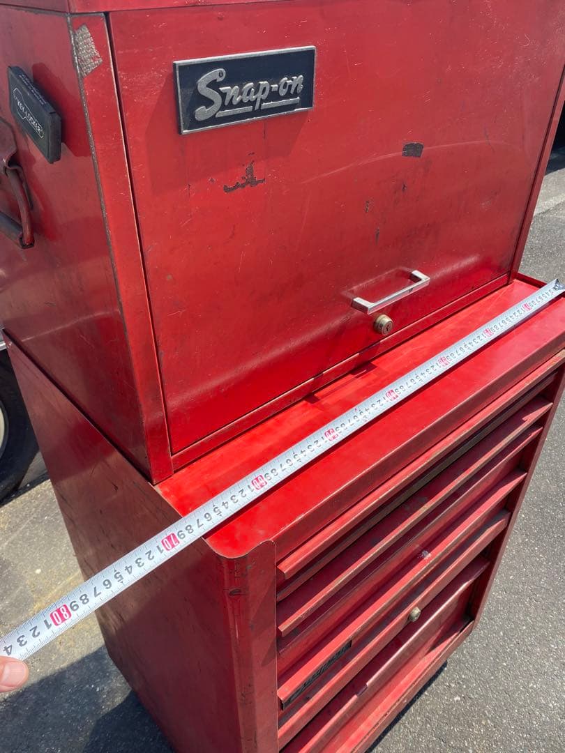 LA直輸入☆ スナップオン 旧ロゴ 工具箱 ビンテージ ガレージ 80s