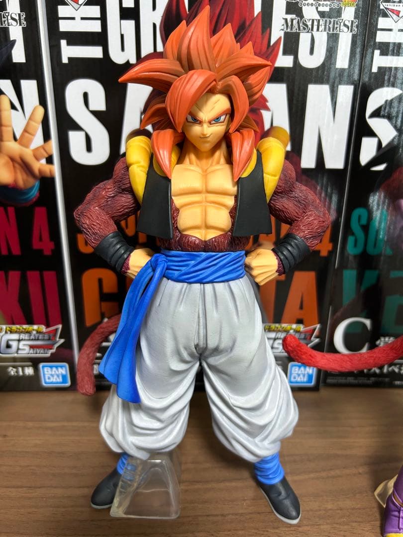 ほぼ未使用　一番くじ　ドラゴンボール　GT グレイテストサイヤン　3体セット