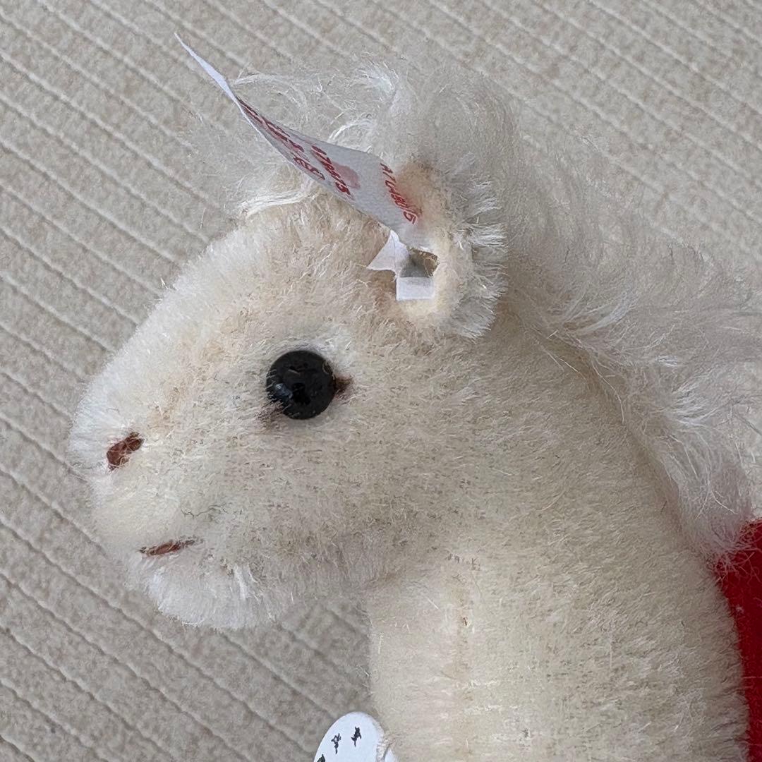 【アジア限定】Steiff シュタイフ 干支 午 馬 うま ぬいぐるみ 置き物