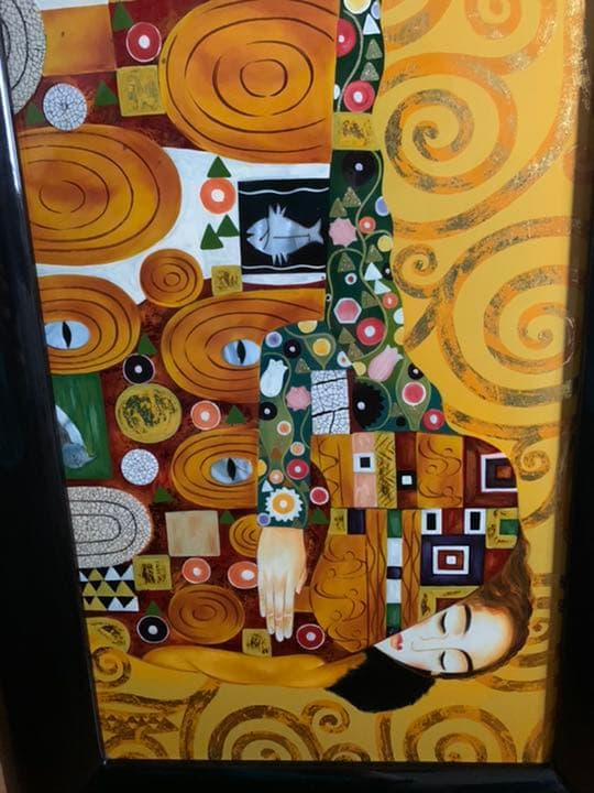 クリムト『抱擁』