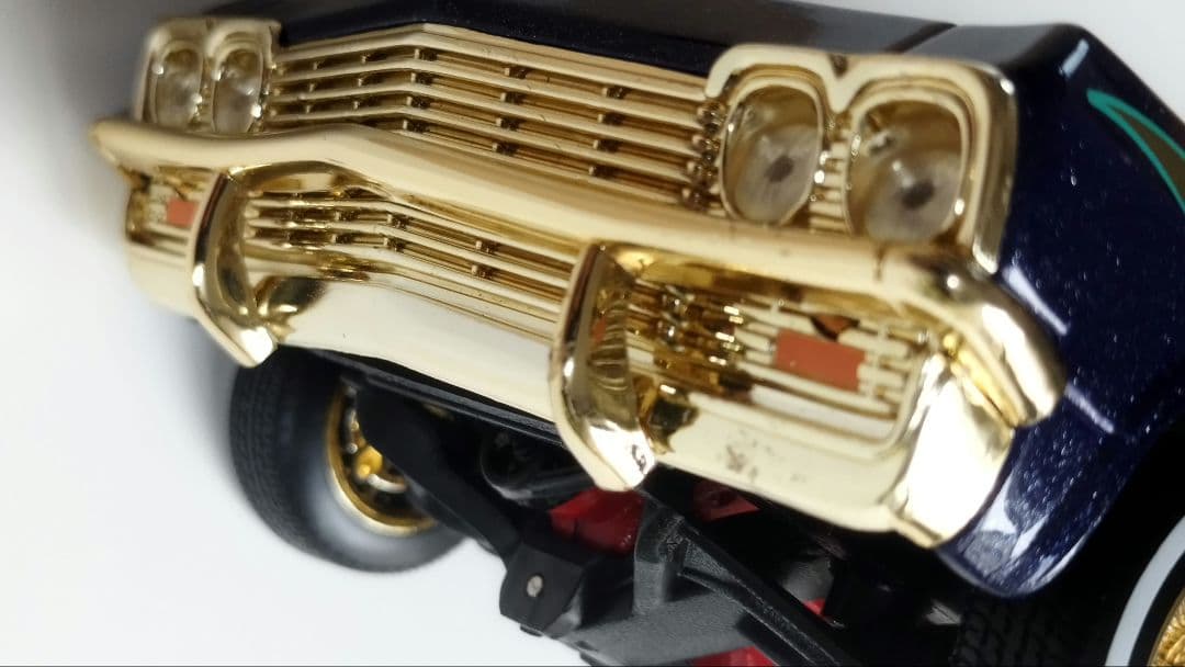 Hot Wheels インパラ　ダークブルー コンバーチブル