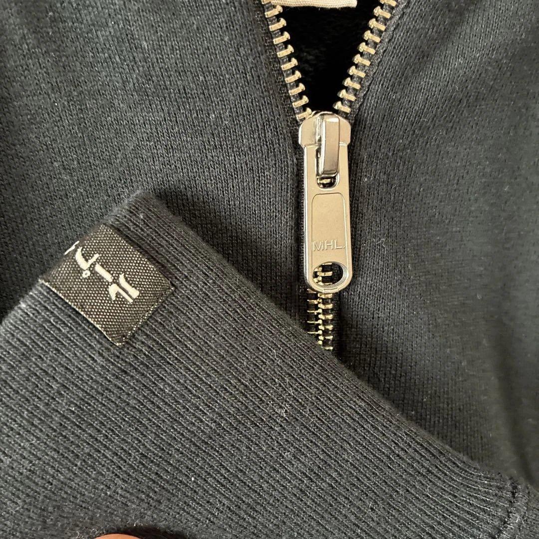 MHL. × LOOPWHEELER ハイジップ フーデットパーカー