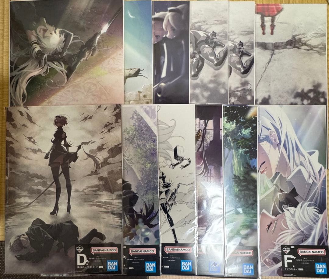 NieR ニーアオートマタ 一番くじ D賞 F賞11種 - メルカリ