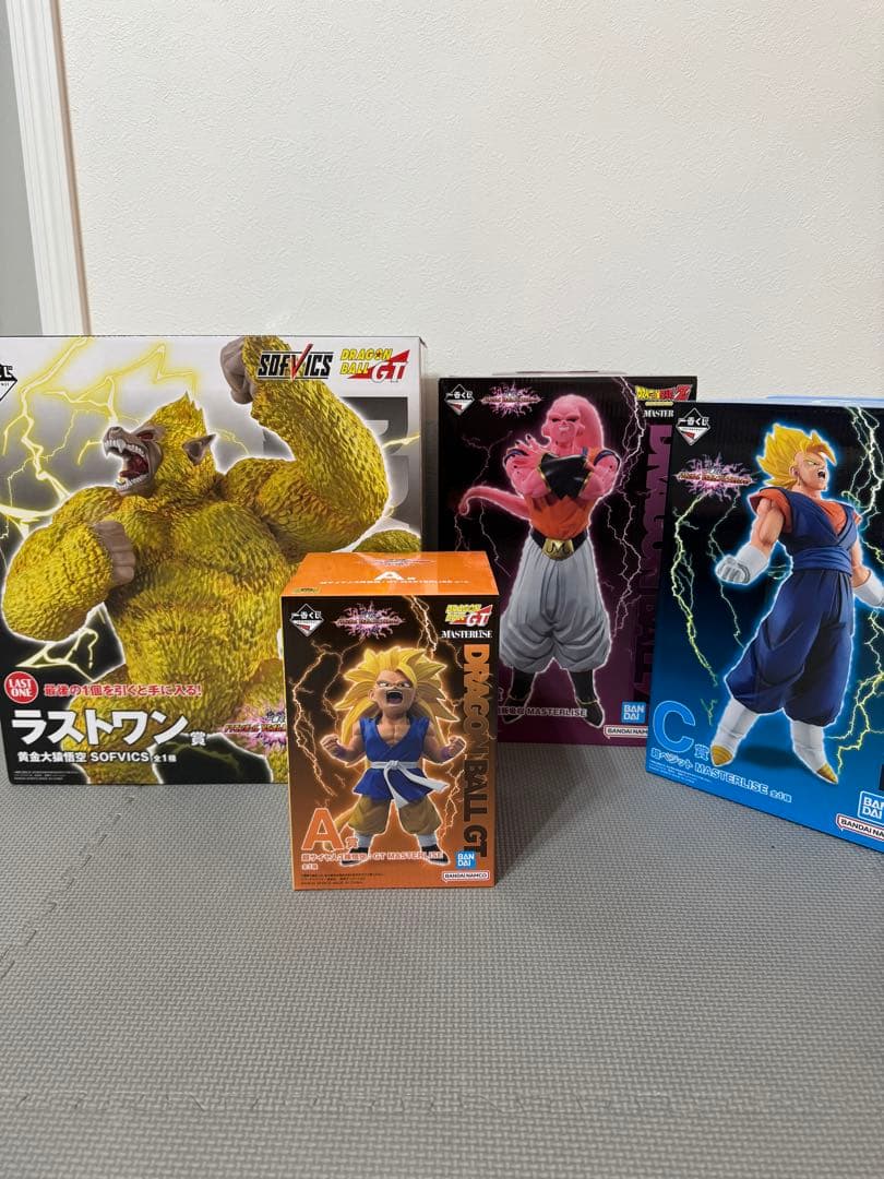 一番くじドラゴンボール A賞 C賞 D賞 ラストワン 黄金大猿 おまけ