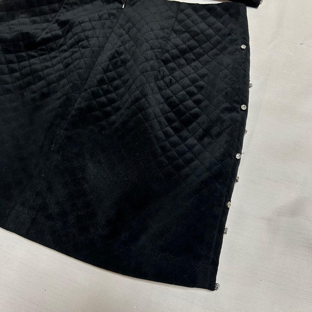 ⛄️ROBE de FLEURS ビジュー付きドレス　glossy sugar