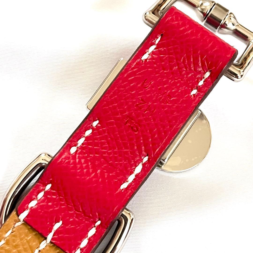 美品】HERMES エルメス 犬用首輪 トレス レッド 犬用首輪 《メドールII》