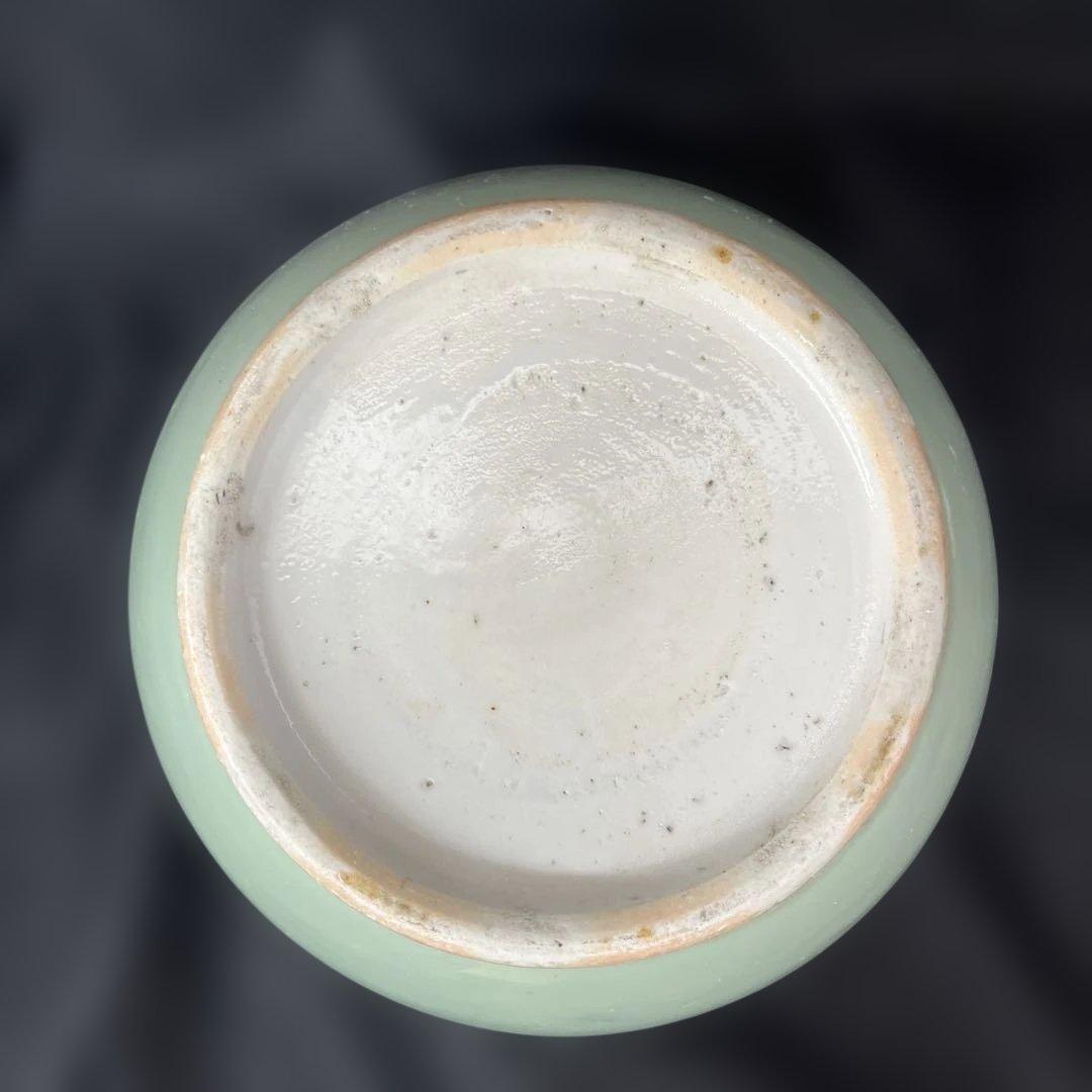 大正ロマン　茶道具　水屋瓶　青磁染付　火鉢　水瓶　金魚鉢　骨董