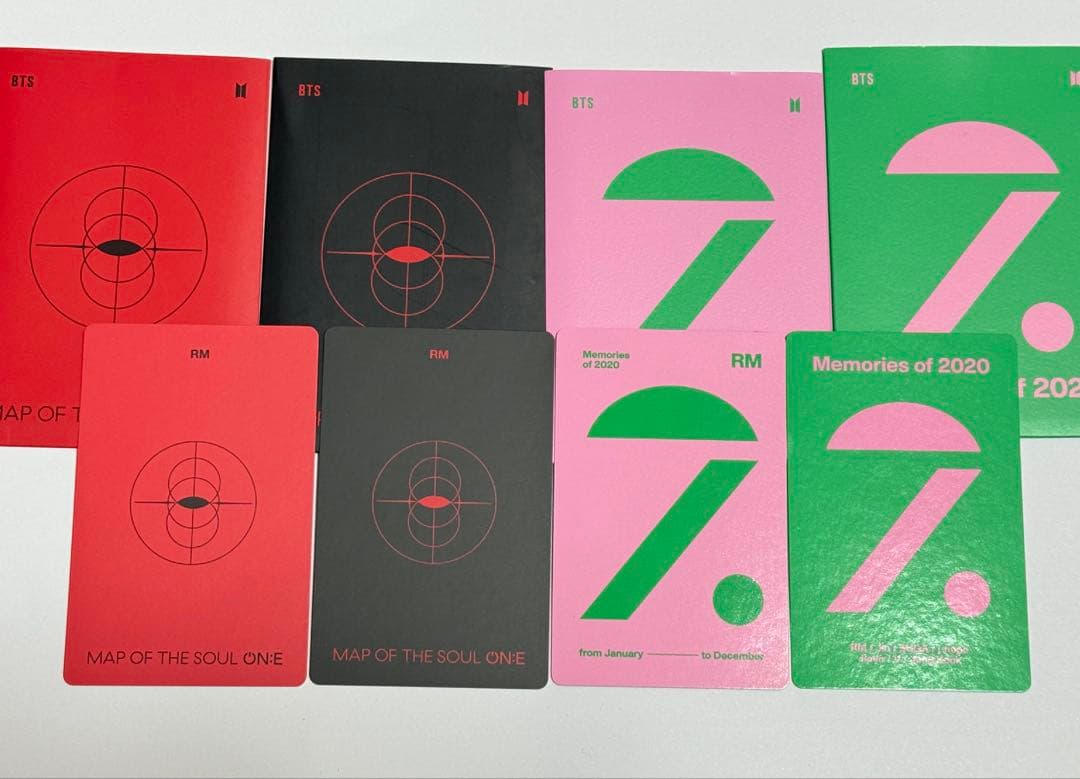 BTS MOS ON:E メモリーズ2020 DC附属トレカ RM - メルカリ