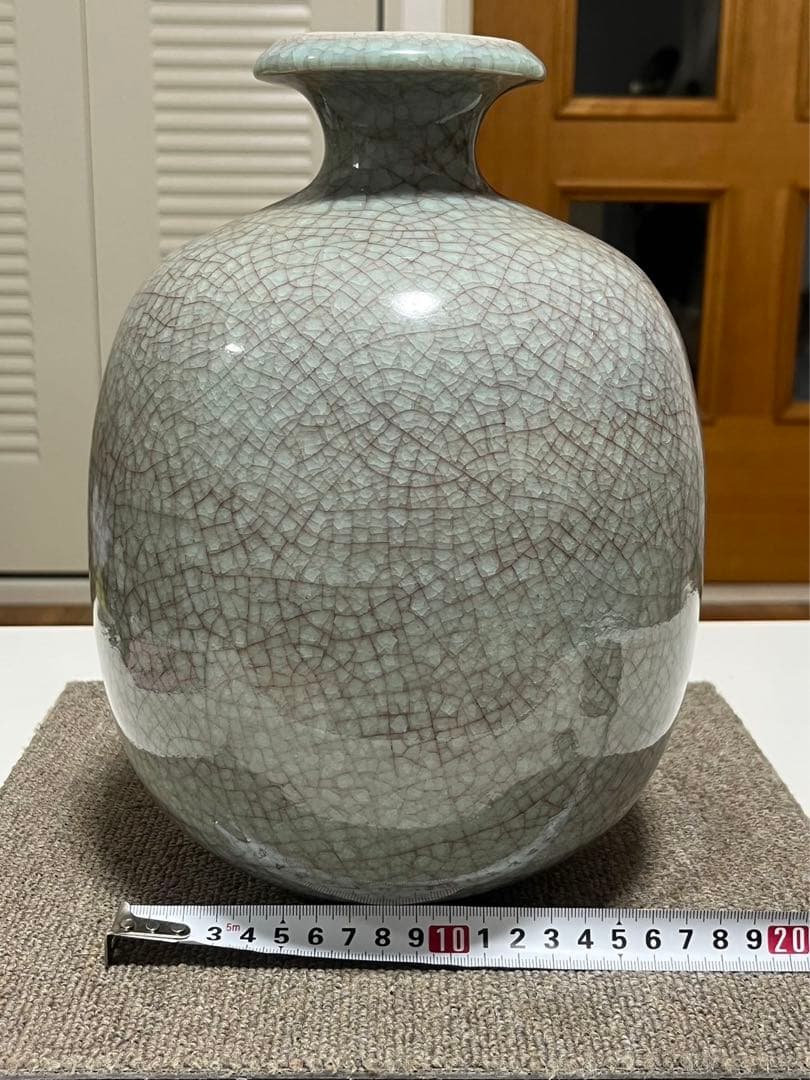 中国美術 清代哥釉 陶磁器 伝統工芸品 美術品 置物 唐物