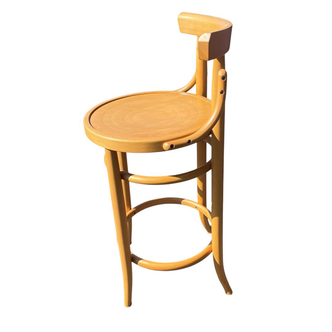 アッキー　 HR534 秋田木工　ベントウッド　曲木　ハイスツール