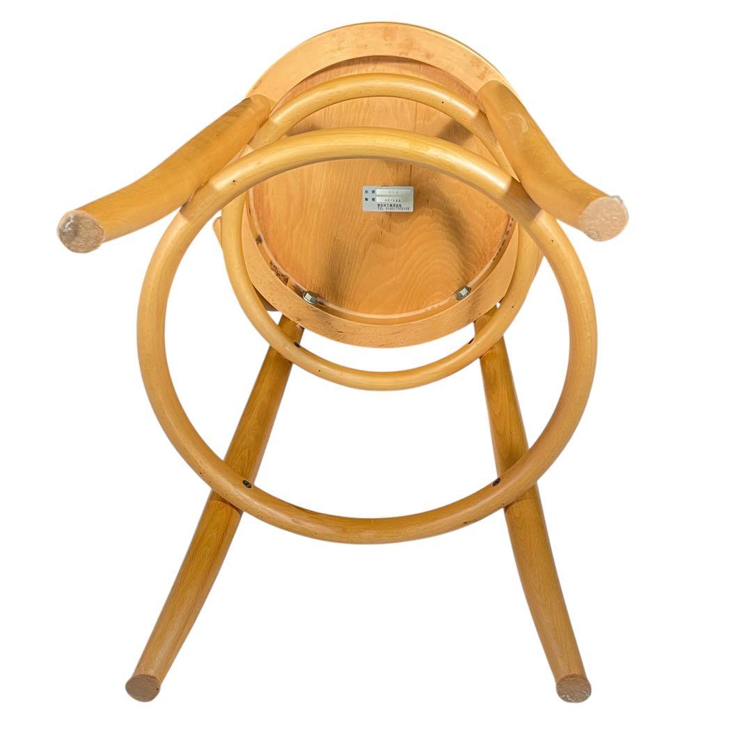 アッキー　 HR534 秋田木工　ベントウッド　曲木　ハイスツール