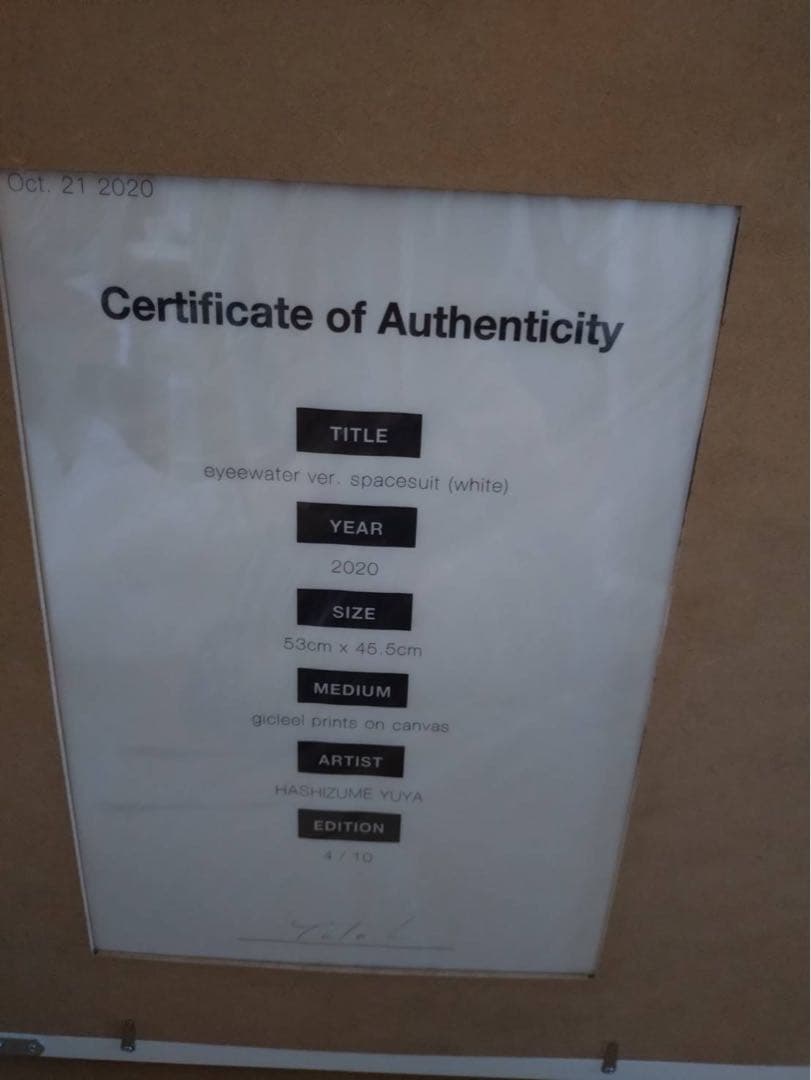 ハシズメユウヤ 入手困難 レア 絵画 高級 橋爪悠也