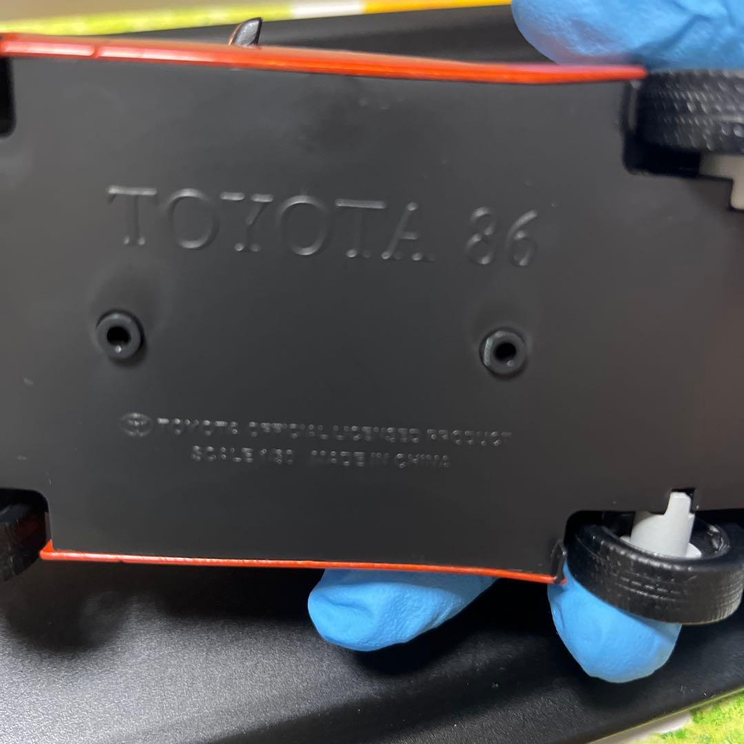 非売品　トヨタ86 カラーサンプル　オレンジメタリック