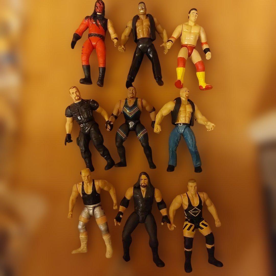 アメリカンプロレス　フィギュア　まとめ売り