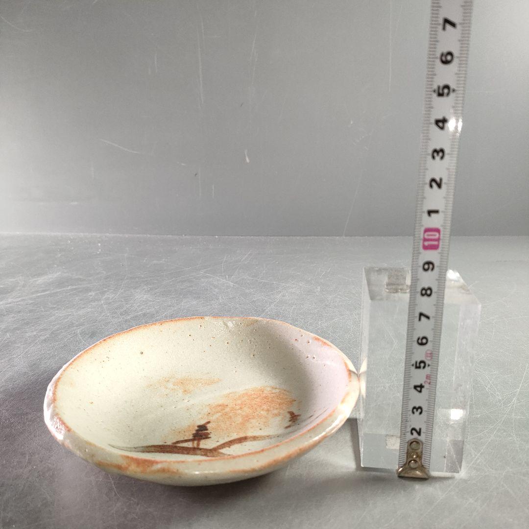 A942-1/大萱窯/加藤弥右衛門 造/志野銘々皿8客/小皿/向