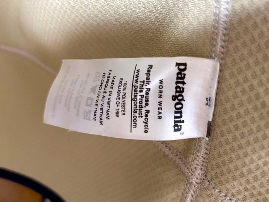 patagonia レトロx ベスト Sサイズ アイボリー