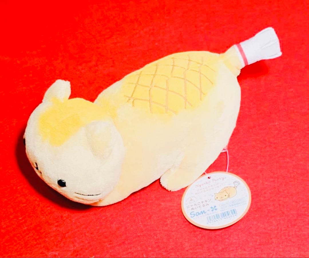 激レア新品タグ付にゃんにゃんにゃんこフライドチキンにゃんこパーティーぬいぐるみ猫