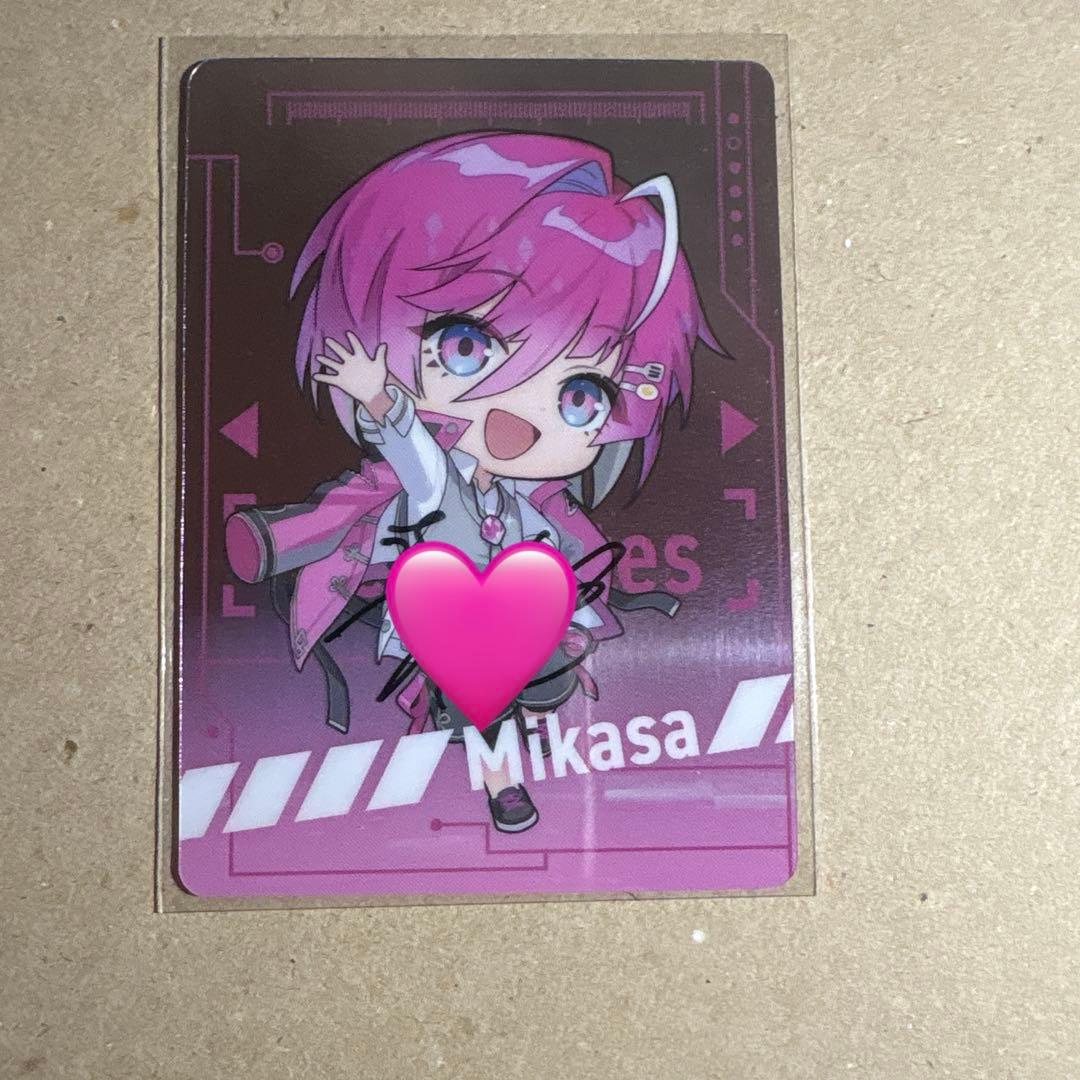 めておら みかさくん カード サイン入り - メルカリ