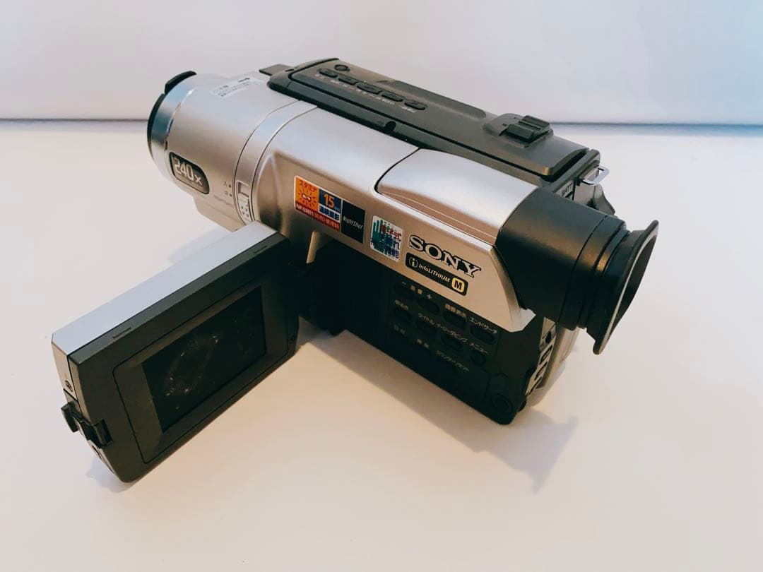 ソニー SONY Hi8ビデオカメラ CCD-TRV96K 備品・箱付き CCD-TRV86PK