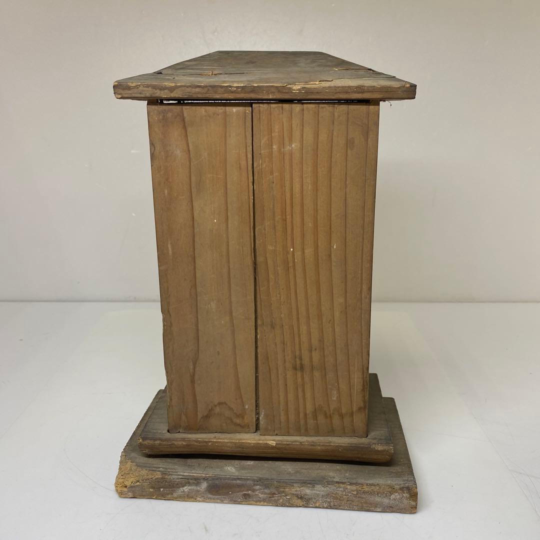 江戸初期 木彫 阿弥陀仏 厨子入 東さ7-1124② - メルカリ