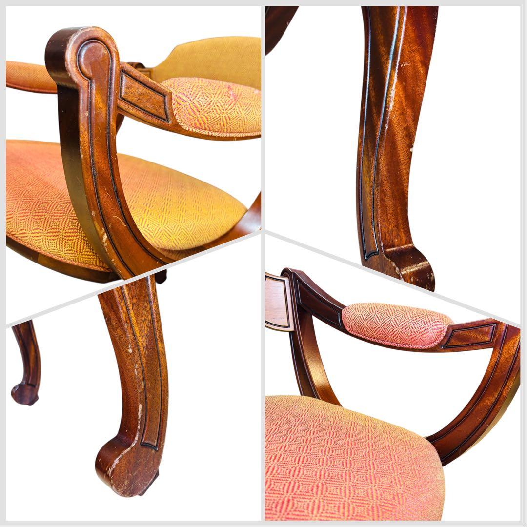 DREXEL HERITAGE USA製 ヴィンテージ家具 チェア マホガニー｜DREXEL